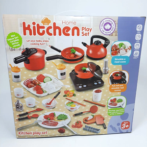 اسباب بازی ست آشپزخانه و گاز رومیزی Kitchen Playset_اسباب بازی لوازم آشپزخانه